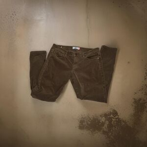 Cabi Corduroy skinny brown sz. 12